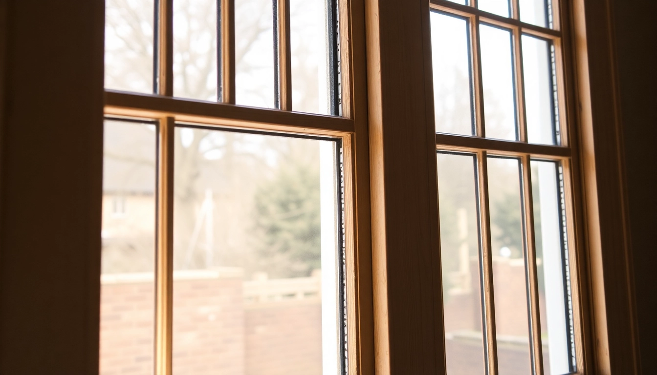Close-up of sash window replacement with new double-glazed sashes enhancing traditional Bristol home aesthetics.