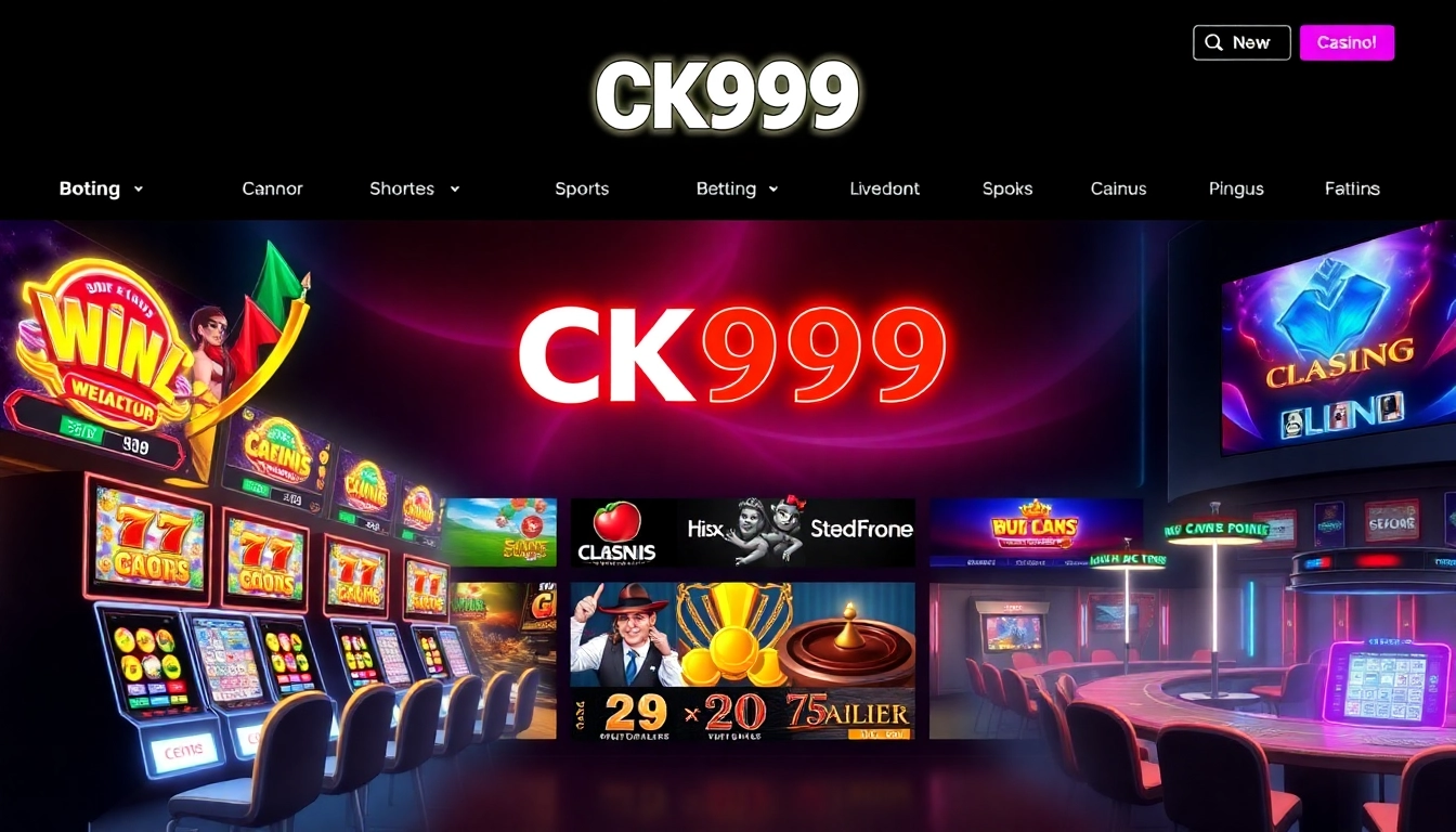 Maximize Your Gaming Experience with CK999’s Premier Online Casino Platform