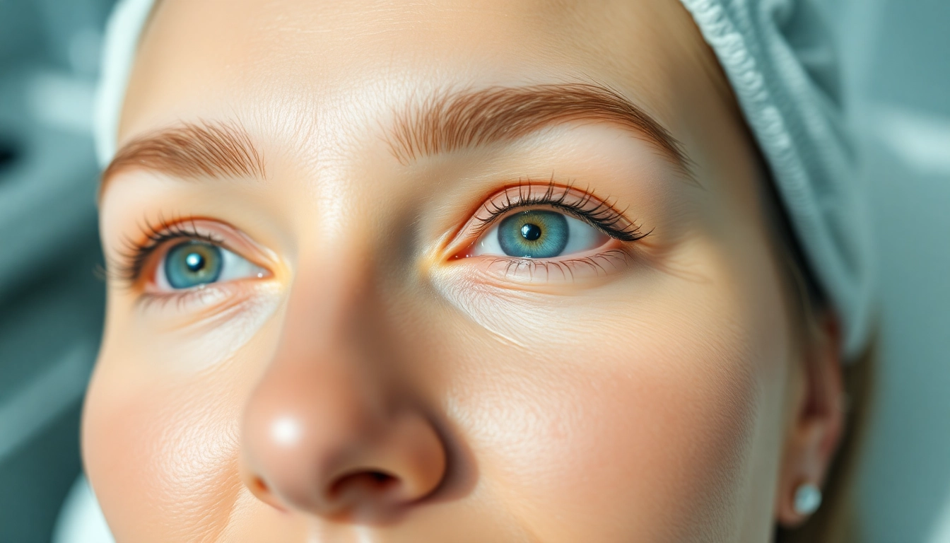 Patient's eyes post Oberlidstraffung Zürich showing a youthful, revitalized appearance for a natural look and improved confidence.