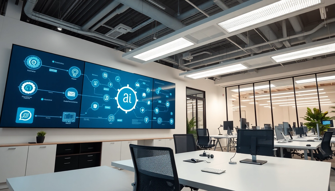 AI Automation streamlines business processes by integrating intelligent workflows and reducing manual work for increased efficiency.