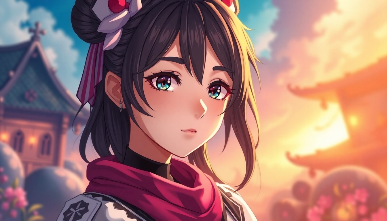 Hentai AI platform generating a lifelike, customizable anime character in a fantasy setting, highlighting realism and creativity for users seeking immersive experiences.