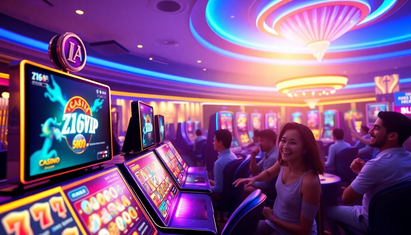 Professional illustration of z16vip online casino platform showcasing sleek interface and