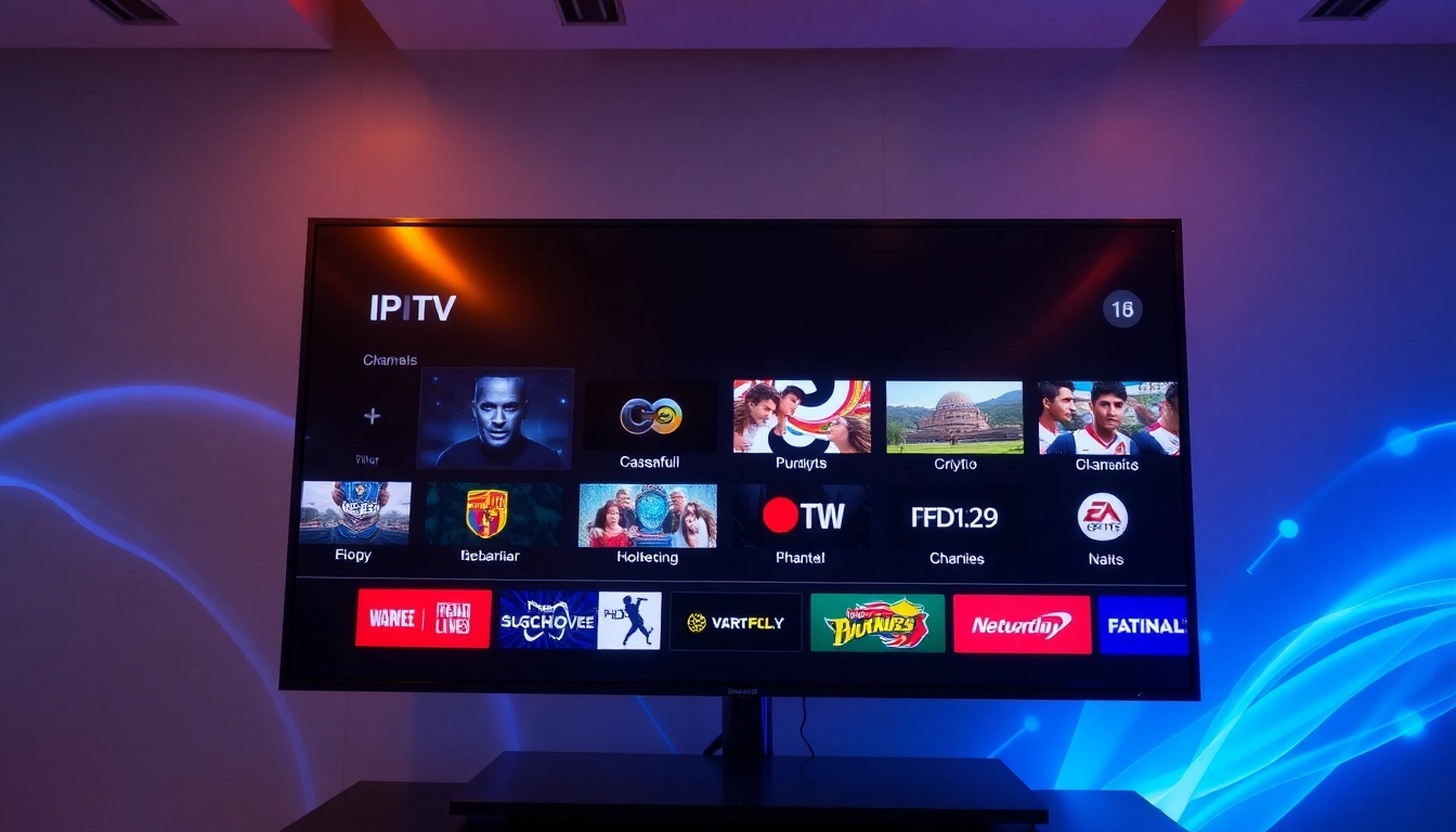 Atlas Pro IPTV interface displaying a variety of HD channels for seamless streaming experience.