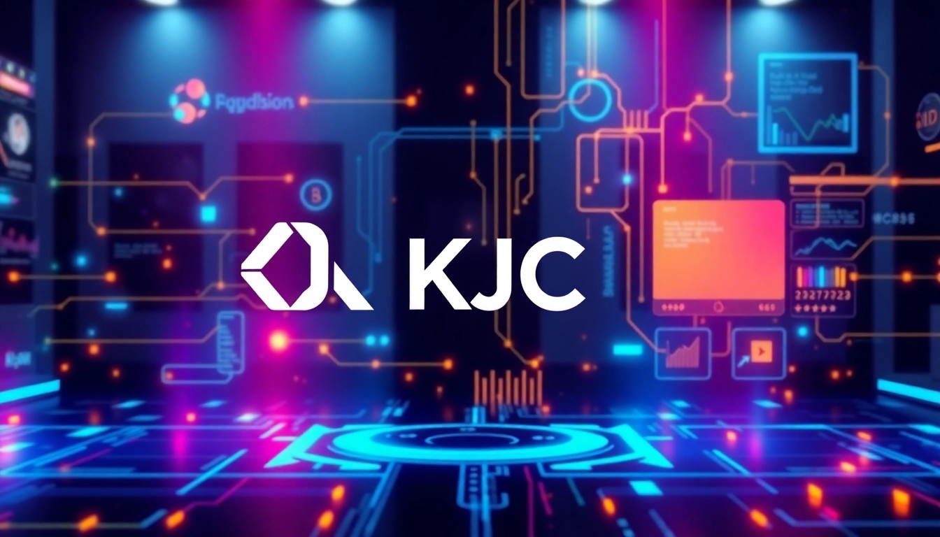 KJC branding embodies innovation and trust in digital entertainment and services, attracting