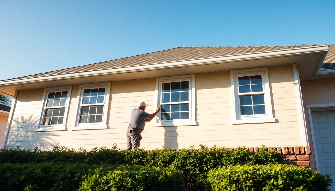 Replacement Windows Near Me: efficient vinyl installation on a sunny Tampa home.