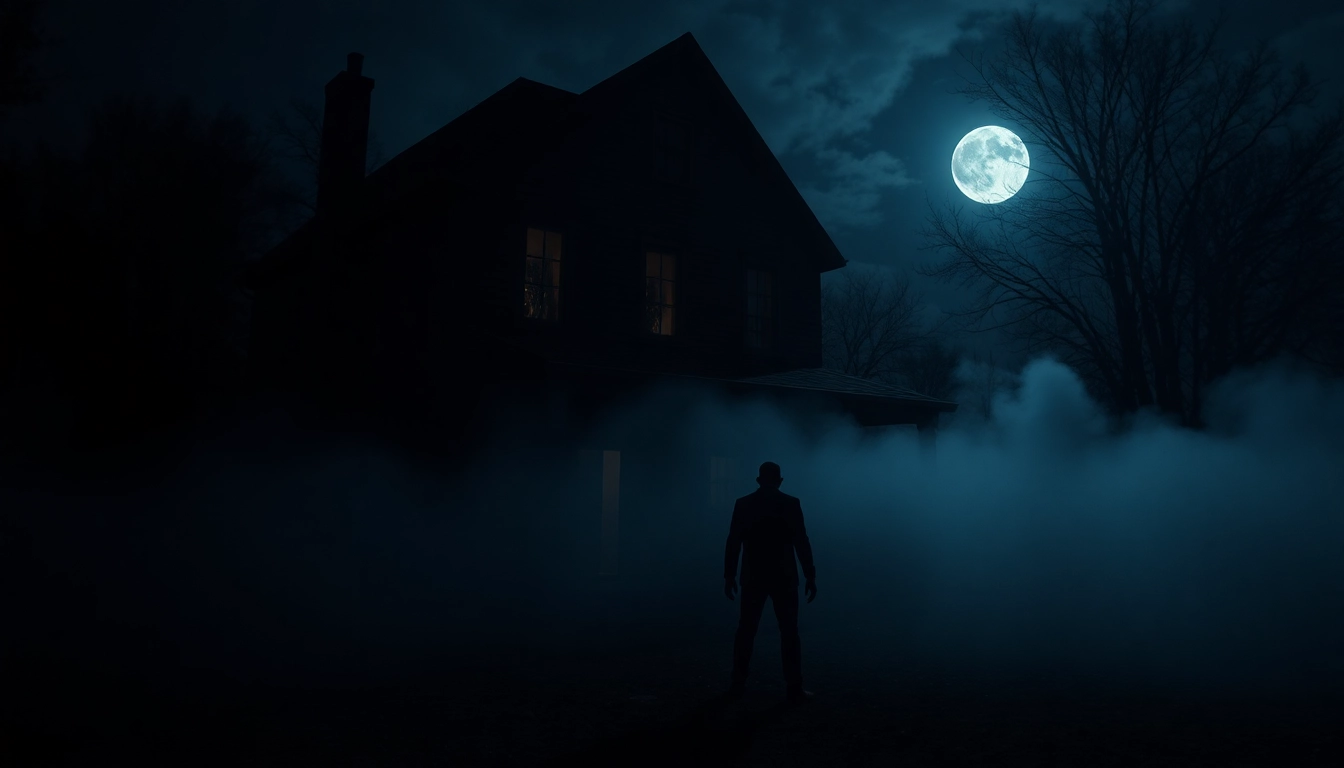 Viewer immersed in a chilling horror video with spooky visuals and haunting atmosphere for maximum scare effect.