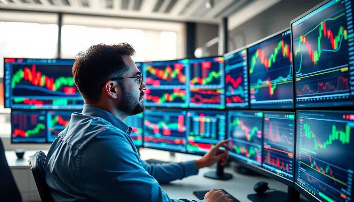 Trading view interface showcasing advanced market charts and analysis tools for traders and