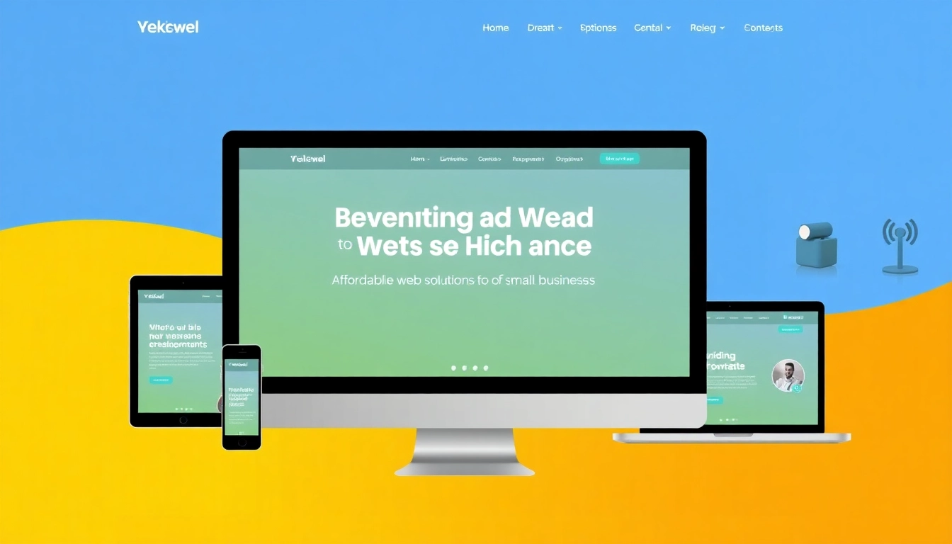 Affordable paginas web baratas being built on responsive design with professional visuals and